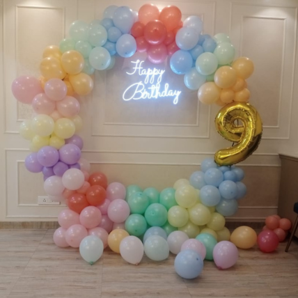 Happy Birthday Balloon Decoration